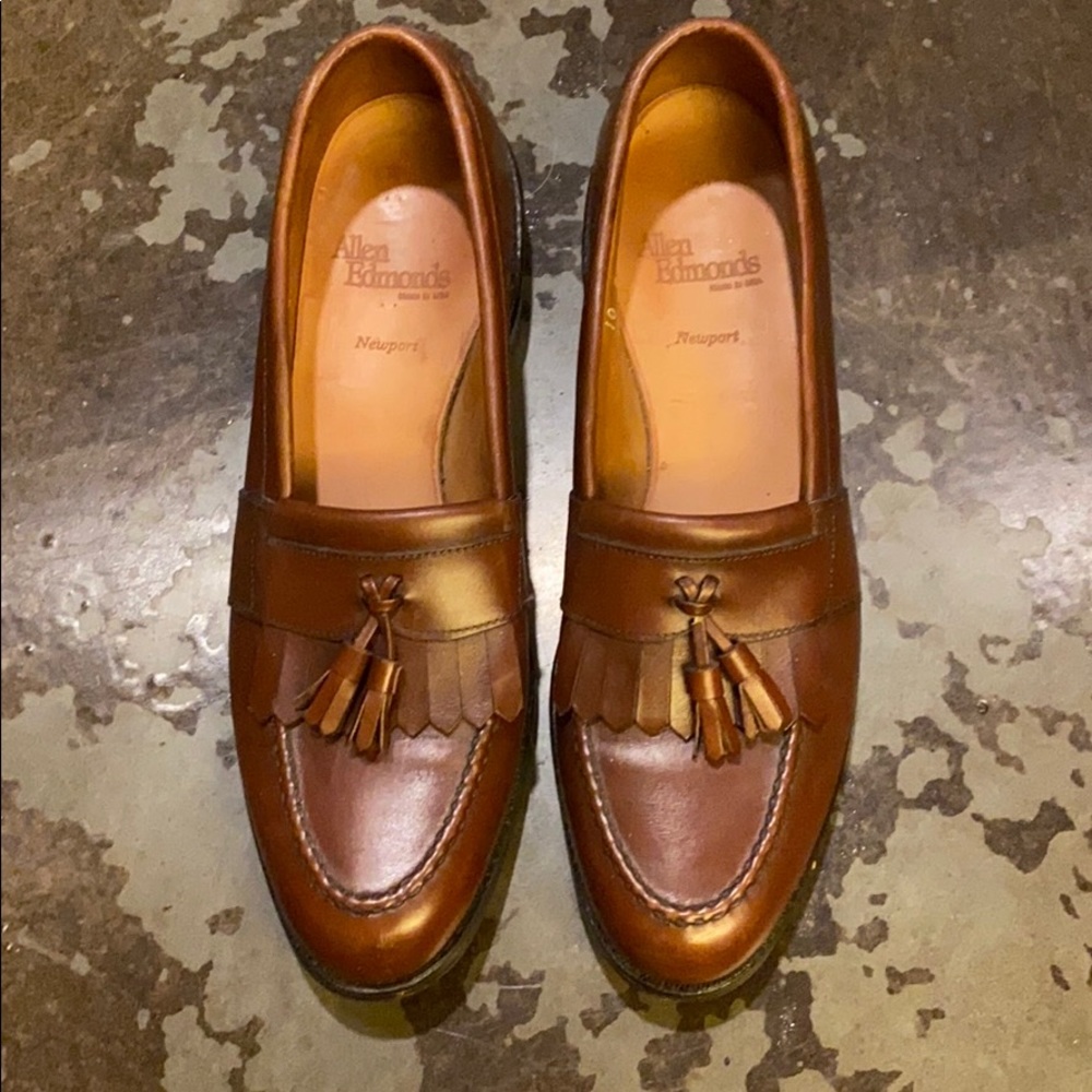 Allen Edmonds Newport Tassel Loafers